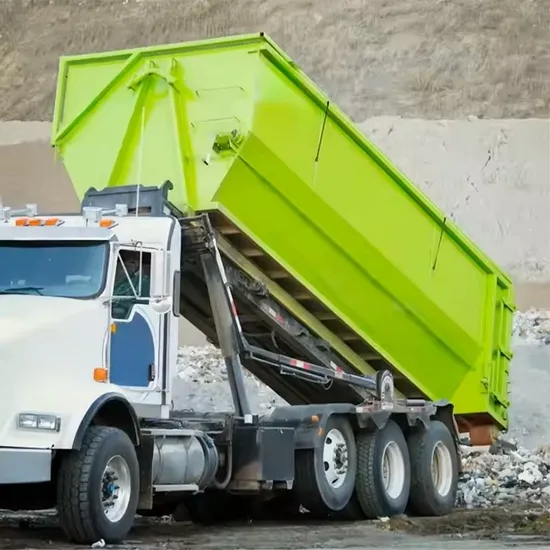 Hot Dip Galvanized Hook Lift Bin Dumpster for Sale